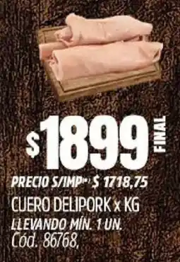 Supermercados Yaguar Cuero delipork oferta
