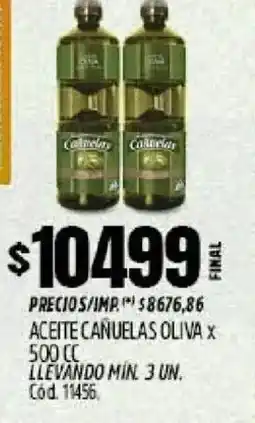 Supermercados Yaguar Cañuelas oliva aceite oferta