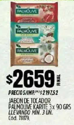 Supermercados Yaguar Palmolive jabon de tocador karite oferta
