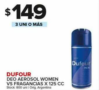 Carrefour Maxi Dufour Deo Aerosol Women Vs Fragancias oferta