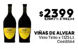 Diarco Viñas de alvear vino tinto oferta