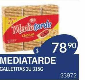 Masivos Mediatarde Galletitas oferta