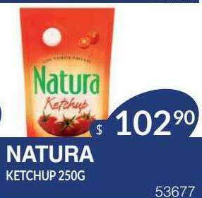 Masivos Natura Ketchup oferta