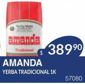 Masivos Amanda Yerba Tradicional oferta