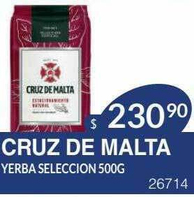 Masivos Cruz De Malta Yerba Seleccion oferta