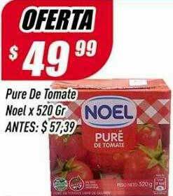 Supermercados Comodin Pure De Tomate Noel oferta