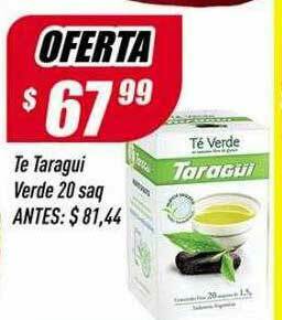 Supermercados Comodin Te Taragui Verde oferta