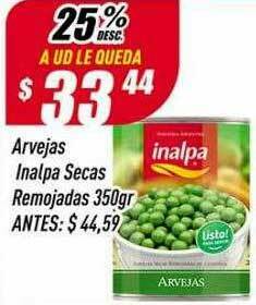 Supermercados Comodin Arvejas Inalpa Secas Remojadas oferta