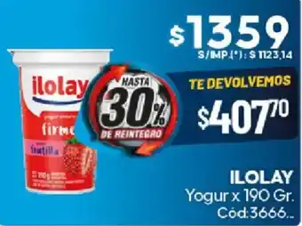Diarco Ilolay yogur oferta