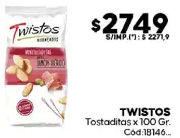 Diarco Twistos tostaditas oferta