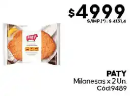 Diarco Paty milanesas oferta