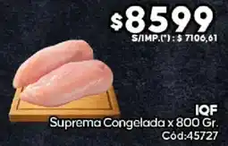 Diarco Iqf suprema congelada oferta