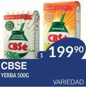 Masivos Cbse Yerba oferta