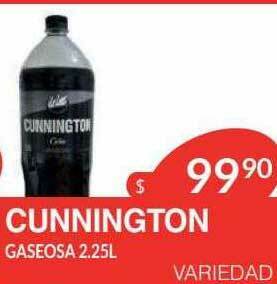 Masivos Cunnington Gaseosa oferta