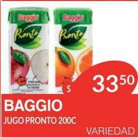 Masivos Baggio Jugo Pronto oferta