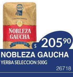 Masivos Nobleza Gaucha Yerba Seleccion oferta