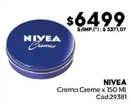 Diarco Nivea crema creme oferta