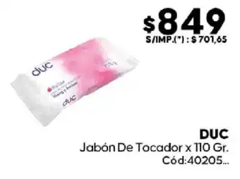 Diarco Duc jabón de tocador oferta