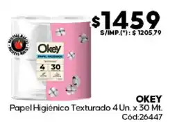 Diarco Okey papel higiénico texturado oferta