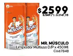 Diarco Mr. músculo limpiador multiuso d/p x oferta
