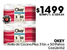 Diarco Okey rollo de cocina plus oferta