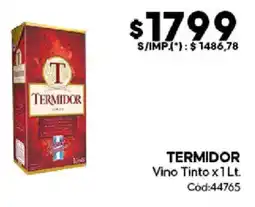 Diarco Termidor vino tinto oferta