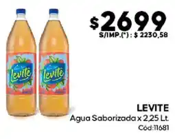 Diarco Levite agua saborizada oferta