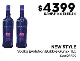 Diarco New style vodka evolution bubble gum oferta