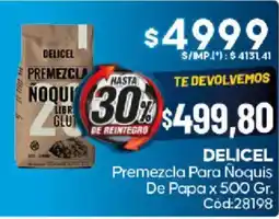 Diarco Delicel premezcla para noquis de papa oferta