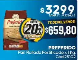 Diarco Preferido pan rallado fortificado oferta