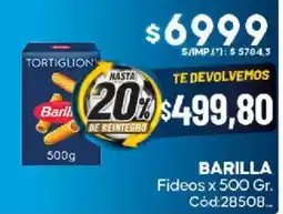 Diarco Barilla fideos oferta