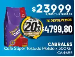 Diarco Cabrales café súper tostado molido oferta