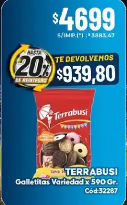 Diarco Terrabusi galletitas variedad oferta