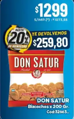 Diarco Don satur bizcochos oferta