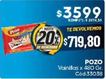 Diarco Pozo vainillas oferta