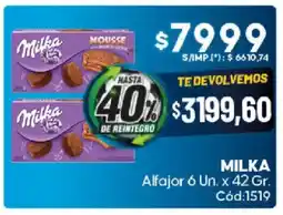 Diarco Milka alfajor oferta