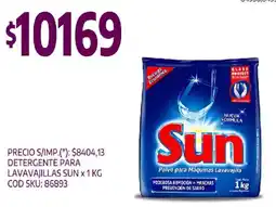 Supermercados Yaguar Sun detergente para lavavajillas oferta