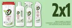 Supermercados Yaguar Cif limpiador liquido desinfectante oferta