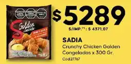 Diarco Sadia crunchy chicken golden congelados oferta
