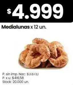 Changomas Medialunas oferta