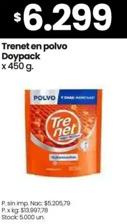Changomas Trenet en polvo doypack oferta