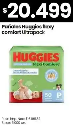 Changomas Huggies pañales flexy comfort ultrapack oferta