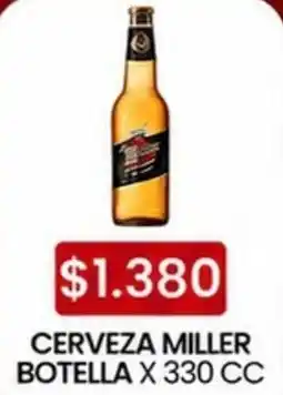 Autoservicio Capo Miller cerveza botella oferta