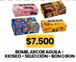 Autoservicio Capo Aguila- kiosko-selección-bonobon bomb. arcor oferta
