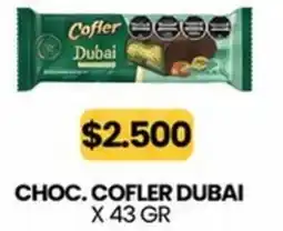 Autoservicio Capo Cofler dubai choc. oferta