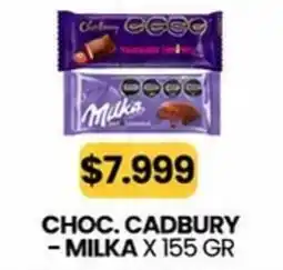 Autoservicio Capo Cadbury - Milka choc. oferta