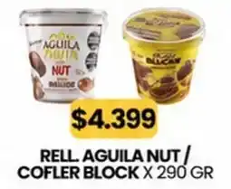 Autoservicio Capo Aguila rell. nut / cofler block oferta