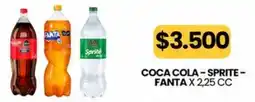 Autoservicio Capo Coca cola-Sprite- Fanta oferta