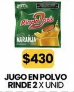 Autoservicio Capo Rinde 2 jugo en polvo oferta
