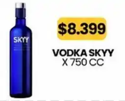 Autoservicio Capo Skyy vodka oferta